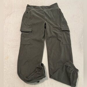 A new day cargo style joggers grayish green, sage color. Size M